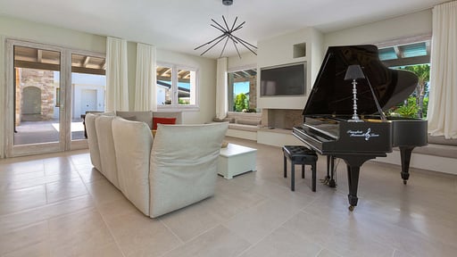 Villa Marodi Woonkamer 1