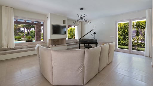 Villa Marodi Woonkamer 1