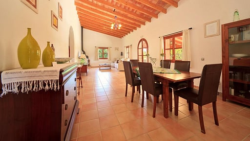 Villa Martinet Обеденная зона