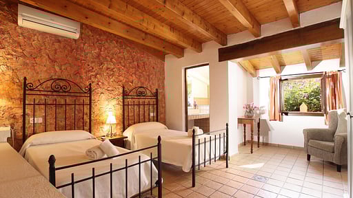 Villa Martorellet Camera da letto 1