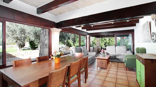 Villa Martorellet Zona pranzo