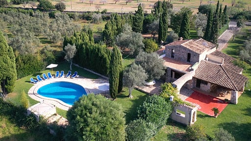 Villa Martorellet Foto drone
