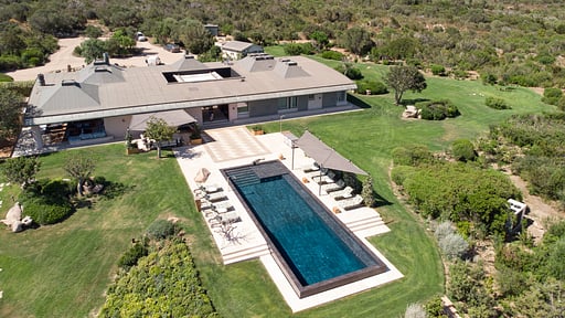 Villa Marzia Drone foto's