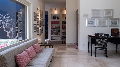 Villa Marzia Woonkamer