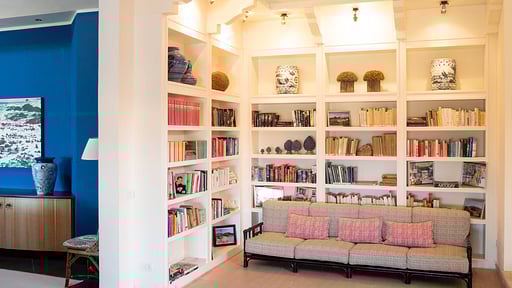 Villa Marzia Woonkamer