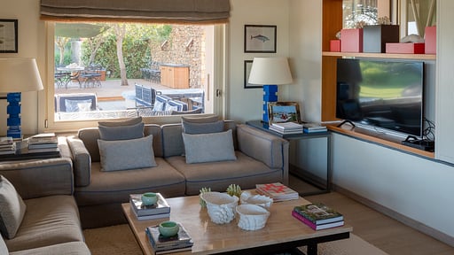 Villa Marzia Woonkamer