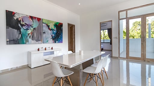Villa Mas Anga Dining area