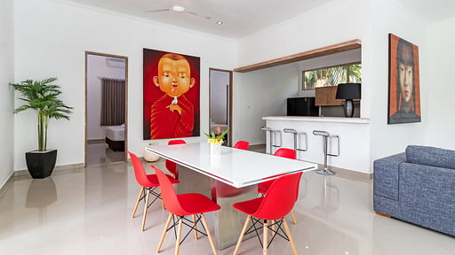 Villa Mas Citta Dining area