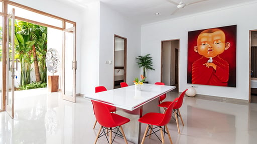 Villa Mas Citta Dining area