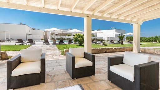 Villa Masseria Giovanni Terrasse