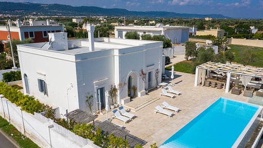 Villa Masseto Photos aériennes