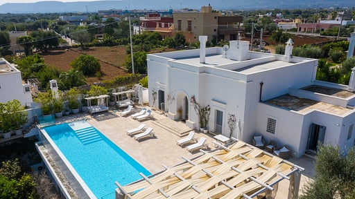 Villa Masseto Photos aériennes