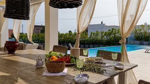 Villa Masseto Salle à manger