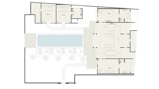 Villa Massilia Dua Floor plan