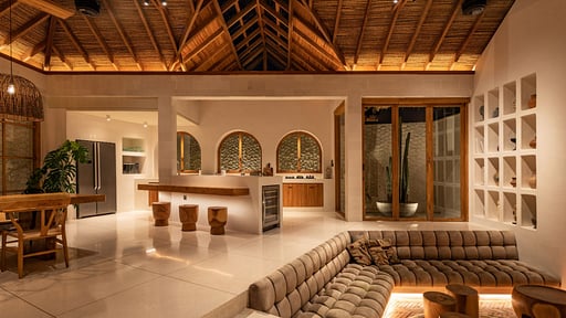 Villa Massilia Tiga Living room