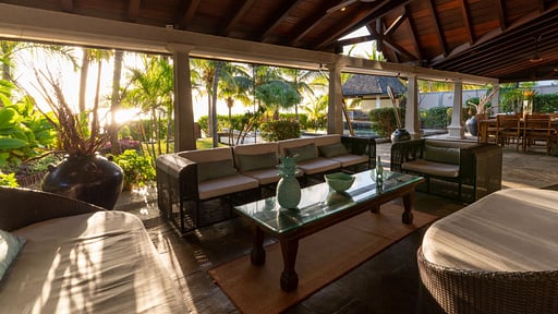 Villa Matahari Terrasse/Veranda