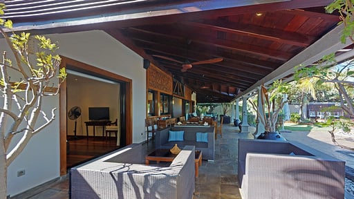 Villa Matahari Terrasse/Veranda
