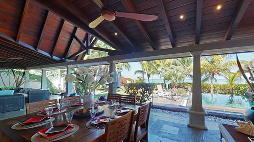 Villa Matahari Terrasse/Veranda