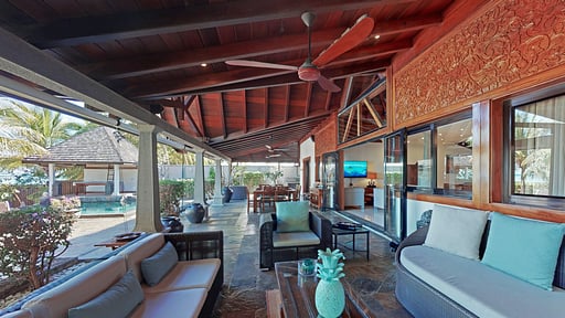 Villa Matahari Terrasse/Veranda