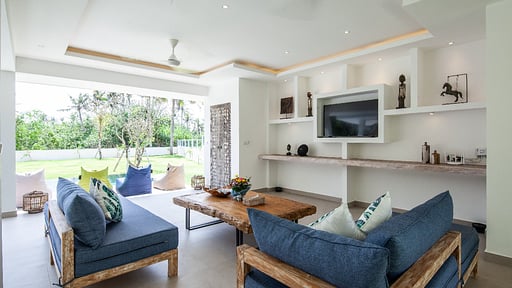 Villa Matahari Pererenan Living room
