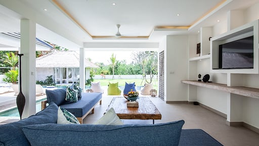 Villa Matahari Pererenan Living room