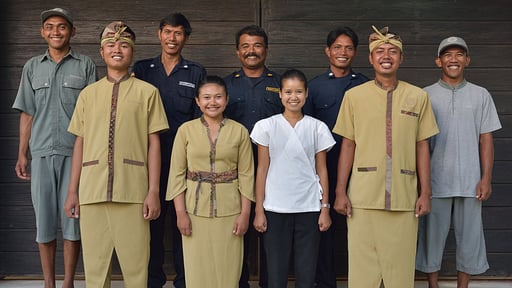Villa Matahari Villa staff