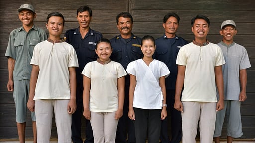 Villa Matahari Villa staff