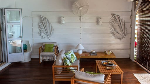 Villa Matibi Terrasse/Veranda