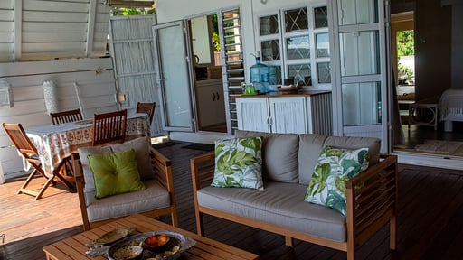 Villa Matibi Terrasse/Veranda