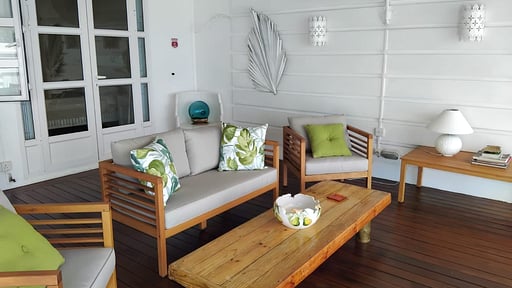 Villa Matibi Terrasse/Veranda