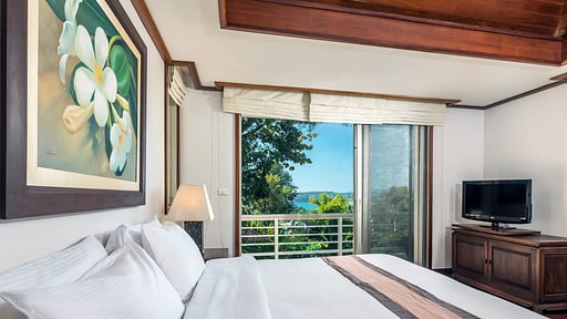 Villa Mauao Schlafzimmer 1