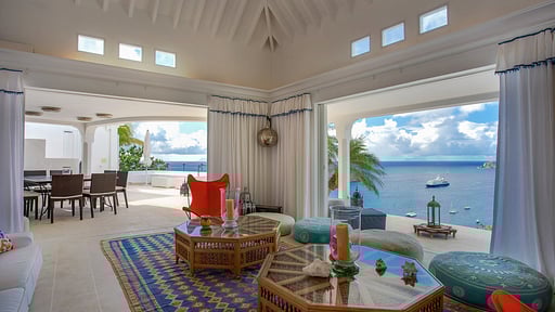 Villa Mauresque Living room