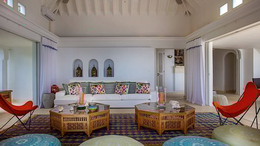 Villa Mauresque Living room