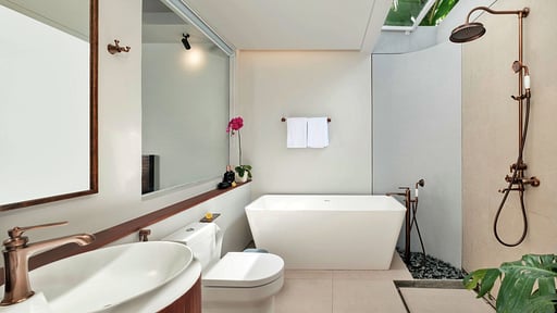 Villa Mayaloka Ubud Suite Schlafzimmer 