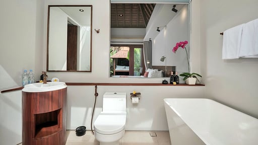 Villa Mayaloka Ubud Suite Schlafzimmer 