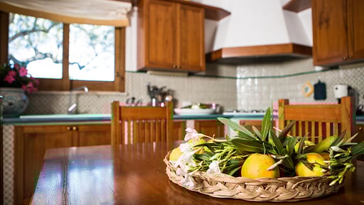 Villa Mazzaforno Dining area
