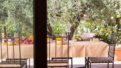 Villa Mazzaforno Dining area