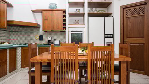 Villa Mazzaforno Dining area