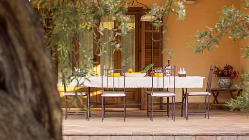 Villa Mazzaforno Dining area