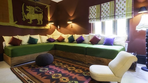 Villa Meda Gedara Media room