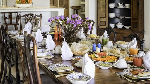 Villa Meda Gedara Dining area