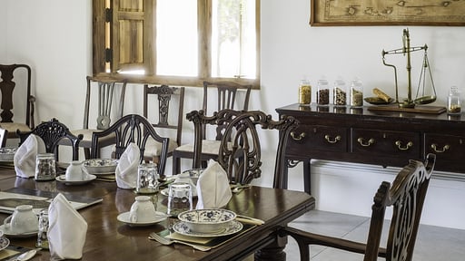 Villa Meda Gedara Dining area