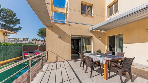 Villa Mediterraneo Terrasse/Veranda