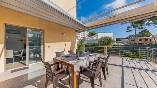 Villa Mediterraneo Terrasse/Veranda