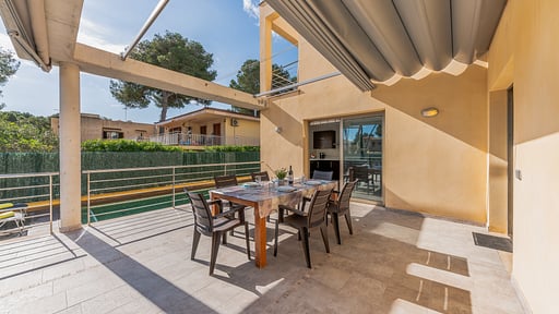 Villa Mediterraneo Terrasse/Veranda