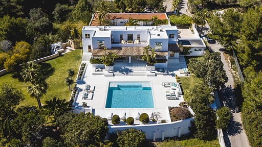 Villa Meghan Drone foto's
