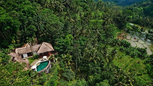 Villa Melati Drone pictures