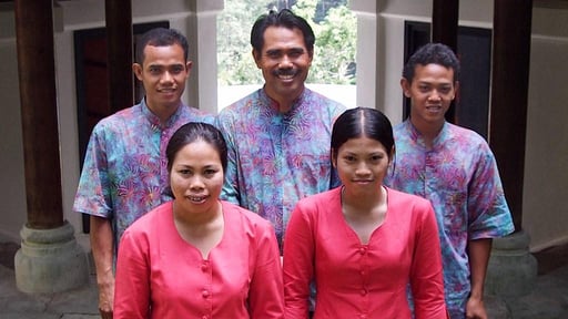 Villa Melati Villa staff