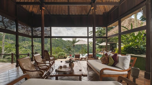 Villa Melati Living room