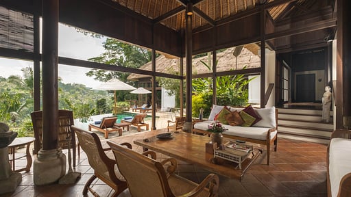 Villa Melati Living room